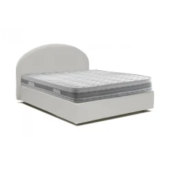 Letto matrimoniale Ayur, con materasso Cm 160x200 incluso,<Dmora New