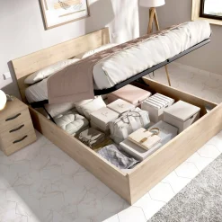 Letto matrimoniale Barolo, 197x158h95 cm,<Dmora New
