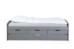 Letto matrimoniale Bayreuth, Sommier per camera da letto, Giroletto per stanza, Struttura porta materasso, 205x63 h98 cm,<Dmora Best