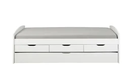 Letto matrimoniale Bayreuth, Sommier per camera da letto, Giroletto per stanza, Struttura porta materasso, 205x63 h98 cm,<Dmora New