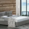 Letto matrimoniale Calcite, con materasso Cm 160x200 incluso,<Dmora Discount