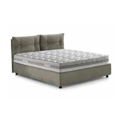 Letto matrimoniale Calcite, con materasso Cm 160x200 incluso,<Dmora Fashion