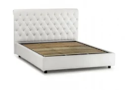 Letto matrimoniale Dbeca, , adatto a materasso da 160x190 cm<Dmora Outlet