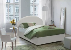 Letto matrimoniale Dbohine, adatto per materasso Cm 160x190,<Dmora Sale