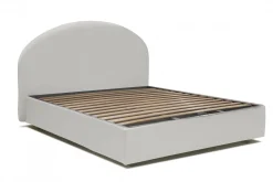 Letto matrimoniale Dbohine, adatto per materasso Cm 160x190,<Dmora Sale