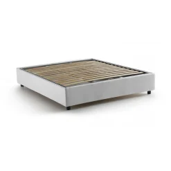 Letto matrimoniale Dcistan, adatto per materasso Cm 160x190,<Dmora Outlet