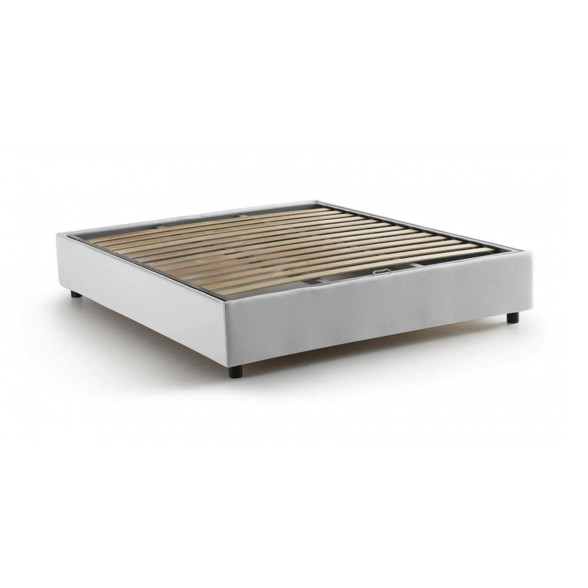 Letto matrimoniale Dcistan, adatto per materasso Cm 160x190,<Dmora Outlet