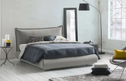 Letto matrimoniale Dfecci, adatto per materasso 160x190 cm,<Dmora Store