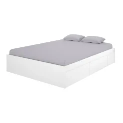 Letto matrimoniale Dmaresc, 197x160h37 cm,<Dmora Clearance