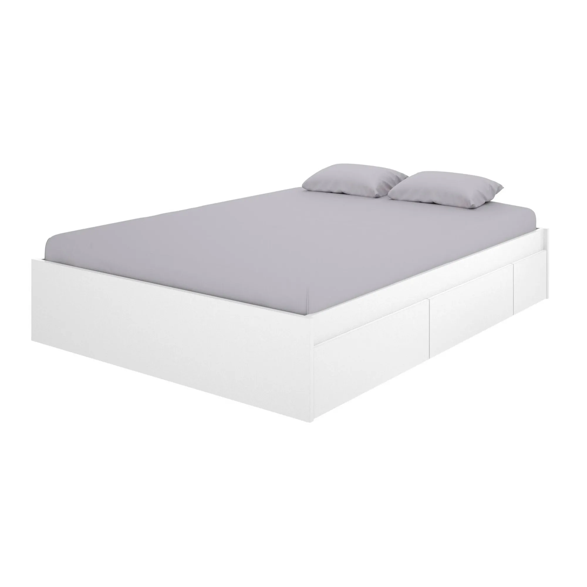 Letto matrimoniale Dmaresc, 197x160h37 cm,<Dmora Clearance