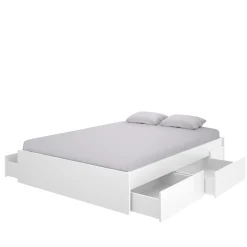 Letto matrimoniale Dmaresc, 197x160h37 cm,<Dmora Clearance
