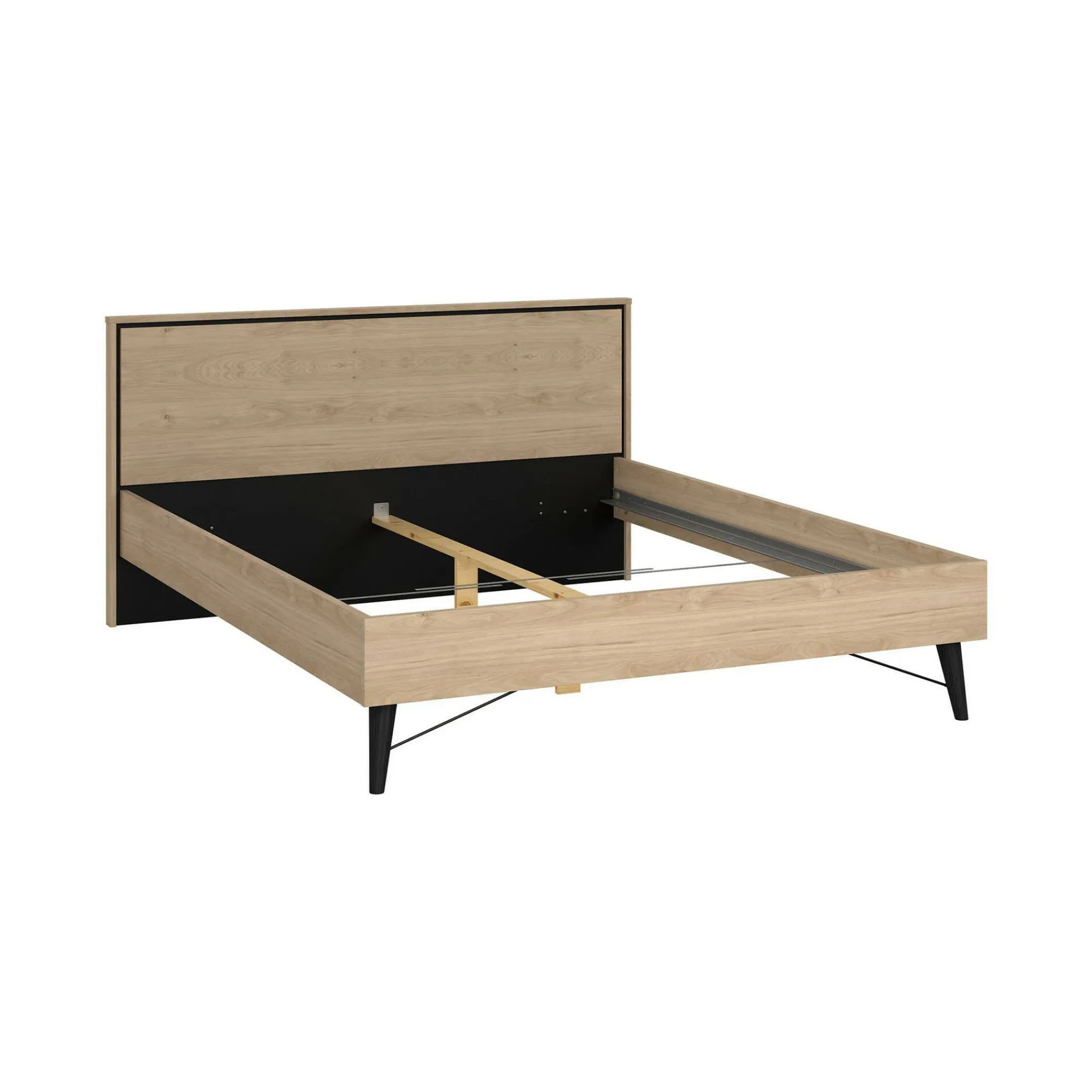Letto matrimoniale Dshe, 207x173 h91 cm,<Dmora Fashion