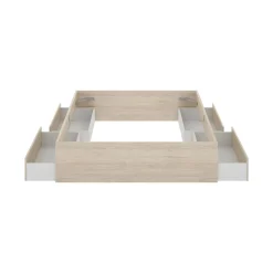 Letto matrimoniale Ferdie, 169x205 h39 cm,<Dmora Discount