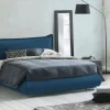 Letto matrimoniale Geras, adatto per materasso 160x190 cm,<Dmora Sale