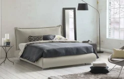 Letto matrimoniale Geras, adatto per materasso 160x190 cm,<Dmora Discount