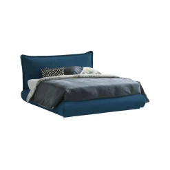 Letto matrimoniale Geras, adatto per materasso 160x190 cm,<Dmora Sale