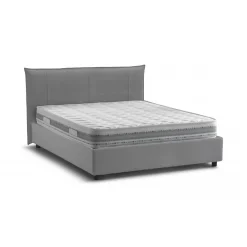 Letto matrimoniale Geras, con materasso Cm 160x200 incluso,<Dmora Online