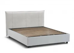 Letto matrimoniale Geras, con materasso Cm 160x200 incluso,<Dmora Fashion