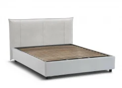 Letto matrimoniale Geras, con materasso Cm 160x200 incluso,<Dmora Fashion