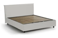 Letto matrimoniale Hackmanite, con materasso Cm 160x200 incluso,<Dmora Best