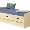 Letto matrimoniale Herten, Sommier per camera da letto, Giroletto per stanza, Struttura porta materasso, 98x205 h63 cm,<Dmora Discount