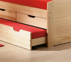 Letto matrimoniale Herten, Sommier per camera da letto, Giroletto per stanza, Struttura porta materasso, 98x205 h63 cm,<Dmora New