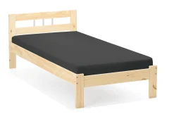 Letto matrimoniale Jena, Sommier per camera da letto, Giroletto per stanza, Struttura porta materasso, 195x145 h72 cm,<Dmora Sale