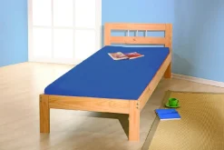 Letto matrimoniale Jena, Sommier per camera da letto, Giroletto per stanza, Struttura porta materasso, 195x145 h72 cm,<Dmora Sale