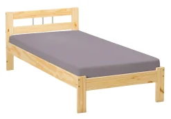 Letto matrimoniale Jena, Sommier per camera da letto, Giroletto per stanza, Struttura porta materasso, 195x145 h72 cm,<Dmora Sale
