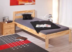 Letto matrimoniale Jena, Sommier per camera da letto, Giroletto per stanza, Struttura porta materasso, 195x145 h72 cm,<Dmora Sale