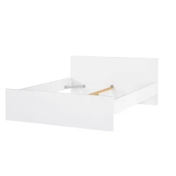 Letto matrimoniale Kaitak, 166x207 h80 cm, Bianco<Dmora Sale