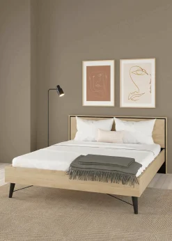 Letto matrimoniale Marche, 207x173 h91 cm,<Dmora Cheap