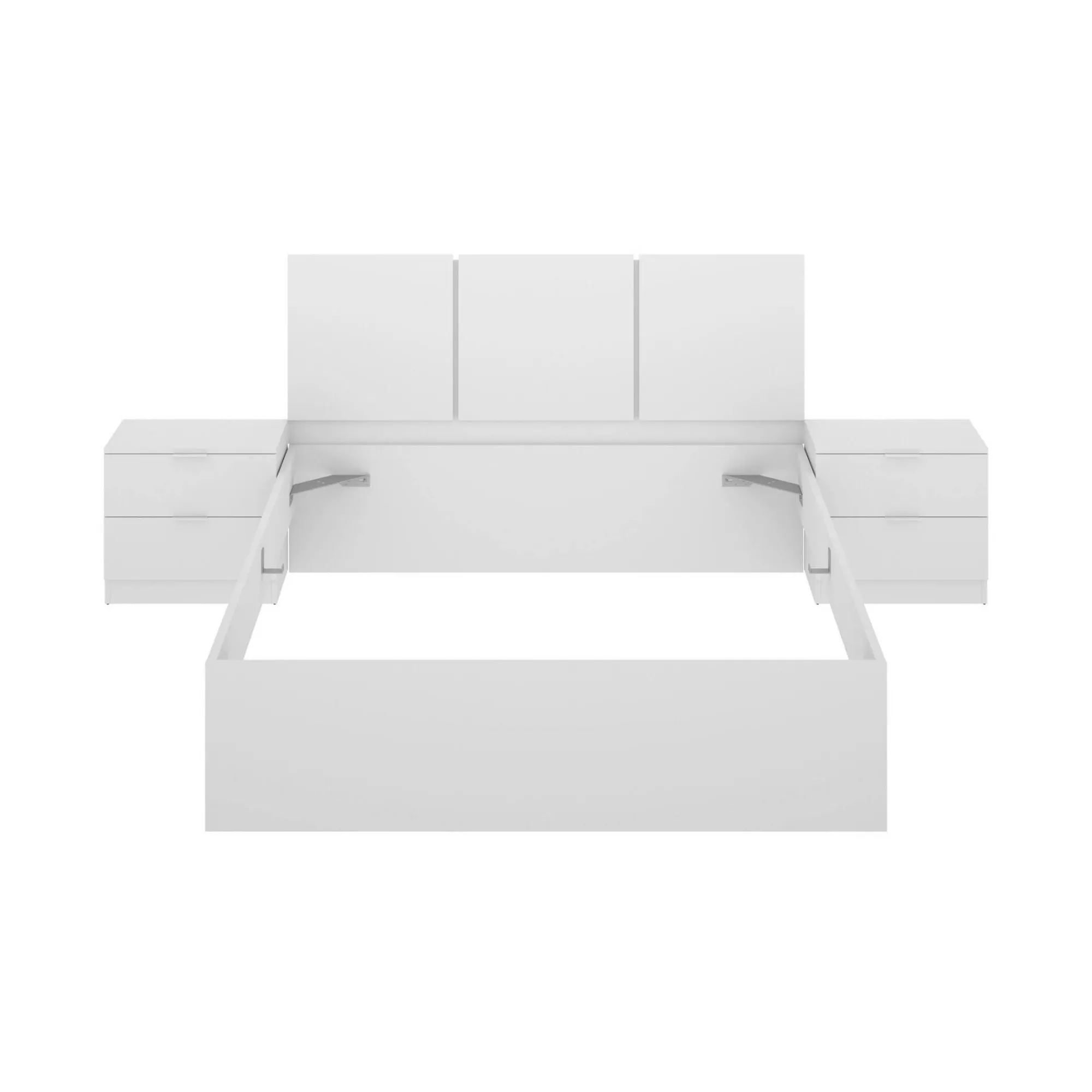 Letto matrimoniale Marika, 267x205 h96 cm,<Dmora Cheap
