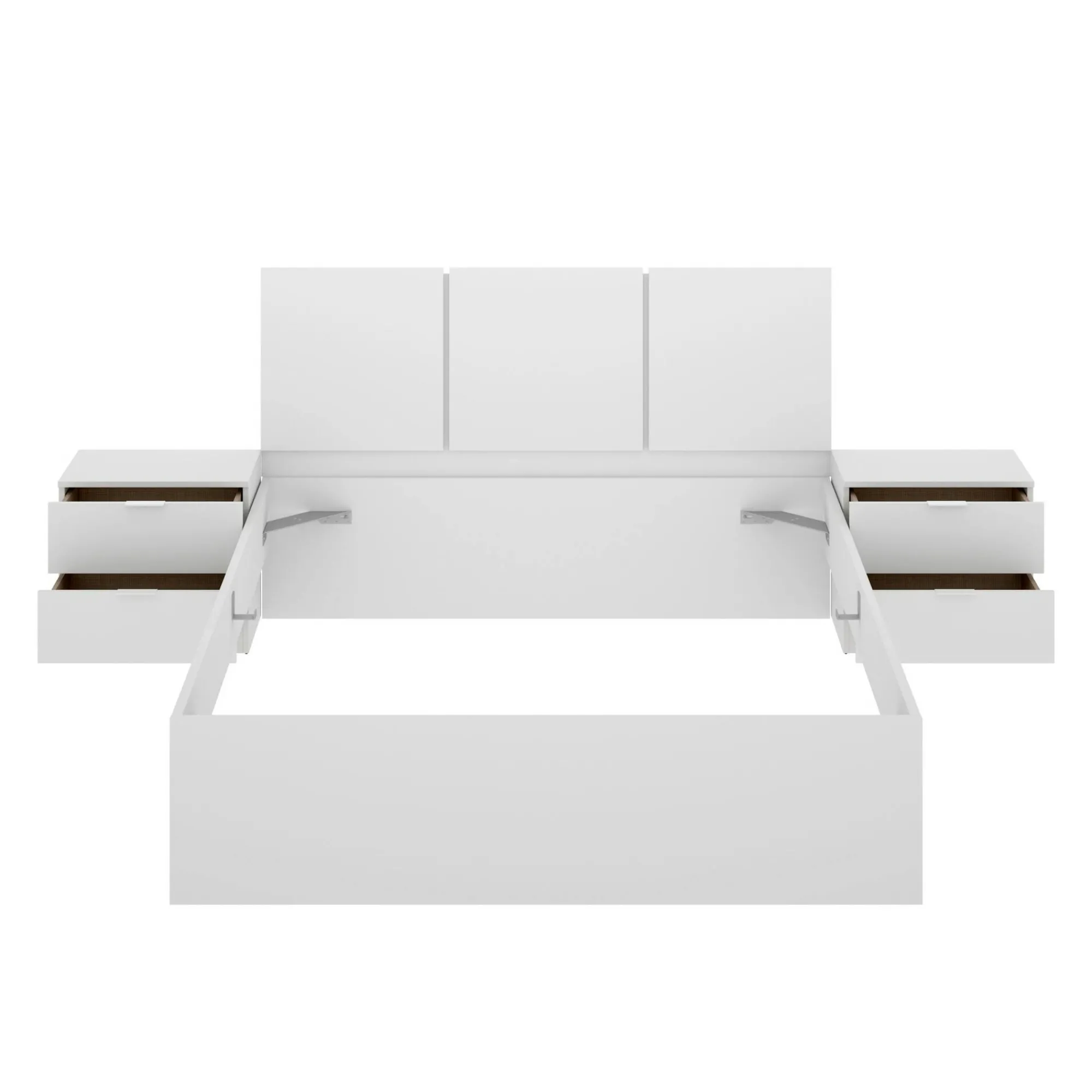 Letto matrimoniale Marika, 267x205 h96 cm,<Dmora Cheap