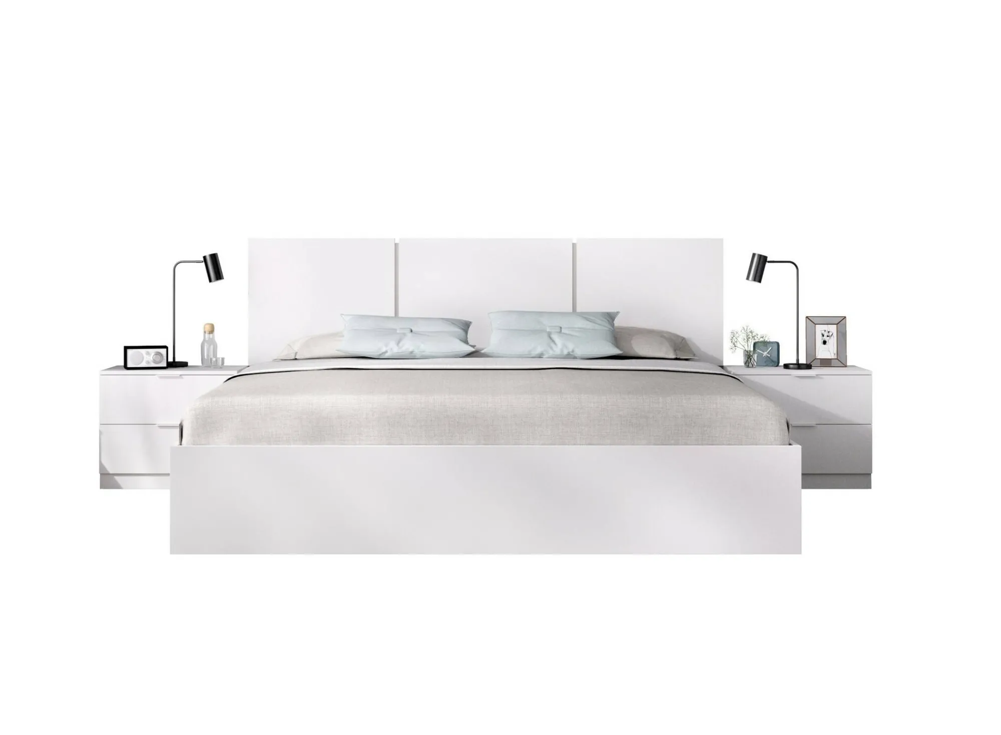 Letto matrimoniale Marika, 267x205 h96 cm,<Dmora Cheap