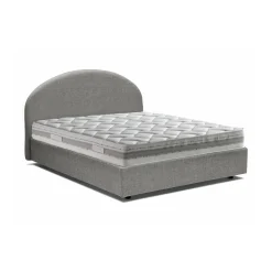 Letto matrimoniale Melanite, con materasso Cm 160x200 incluso,<Dmora Hot
