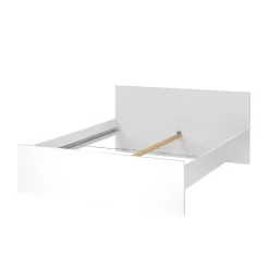Letto matrimoniale Nilofar, 166x207 h80 cm, Bianco<Dmora Fashion