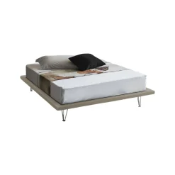 Letto matrimoniale Pietersite, adatto per materasso Cm 160x200,<Dmora Cheap