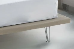 Letto matrimoniale Pietersite, adatto per materasso Cm 160x200,<Dmora Cheap