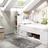 Letto per bambini Adrielle, 218x99h96 cm,<Dmora Discount