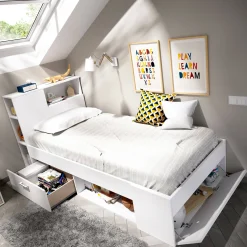 Letto per bambini Adrielle, 218x99h96 cm,<Dmora Discount