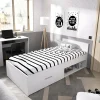 Letto per bambini Aromatic, 197x97h67 cm,<Dmora Fashion