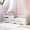 Letto per bambini Crising, 77x144 h56 cm, con unicorno<Dmora Shop