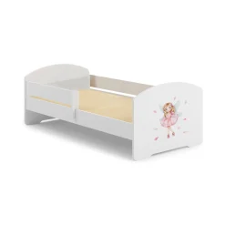 Letto per bambini Debby, 77x144 h56 cm, con Fatina<Dmora Shop