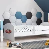 Letto per bambini Dorian, 85x164 h63 cm, con macchina<Dmora Fashion