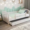 Letto per bambini Estoy, 85x164 h63 cm,<Dmora Best