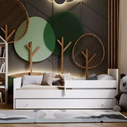 Letto per bambini Gening, 77x144 h56 cm,<Dmora Store