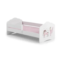 Letto per bambini Komen, 85x164 h63 cm, con unicorno<Dmora Best