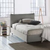 Letto piazza e mezza Abbygale, con materasso Cm 120x200 incluso,<Dmora New