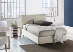 Letto piazza e mezza Abbygale, con materasso Cm 120x200 incluso,<Dmora Online